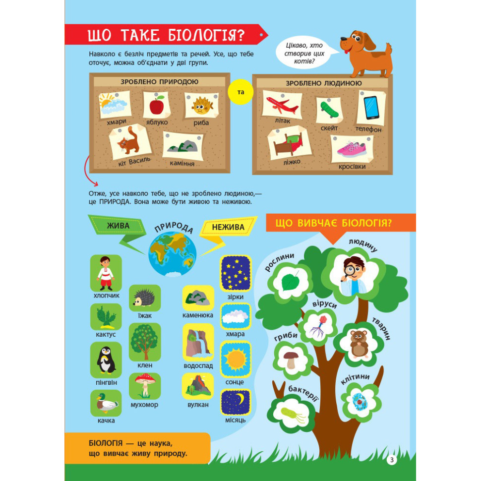 Дітям про науку "Біологія" 14003 українською мовою, 32 сторінки Вінниця - фото 7