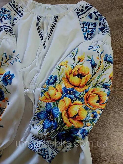 Жіноча сукня з узором Волошки Кривий Ріг - фото 2