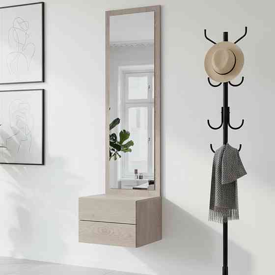 Підвісна тумба з дзеркалом Doros Сола Канноло/Кашемір 45х40х168.6 (DRS-011895) Львів