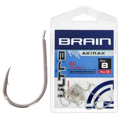 Гачок Brain fishing Ultra Akinak 8 (20шт/уп) (1858.52.55) Вінниця