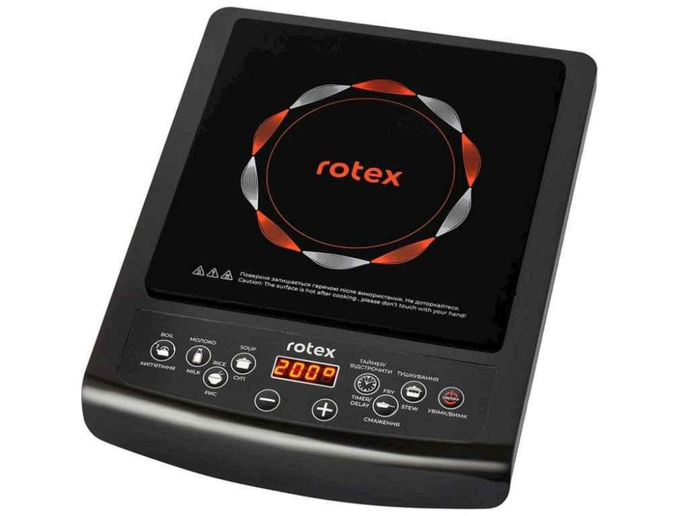 Електроплита 1400Вт 1комф. RIO215-G ТМ ROTEX Київ - фото 1