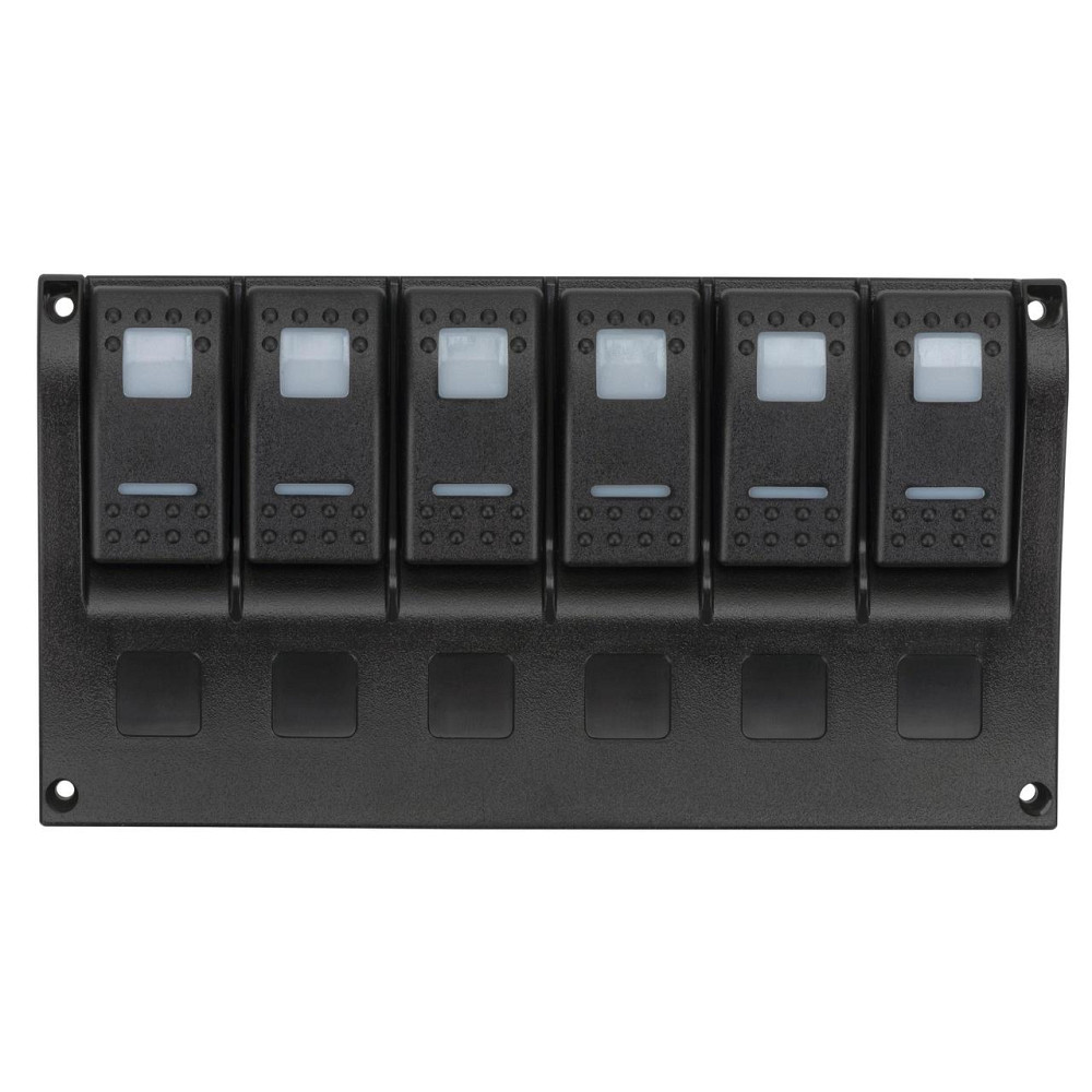 Панель перемикачів 6 клавішна з індикаторами увімкнення C91352 Київ - фото 1