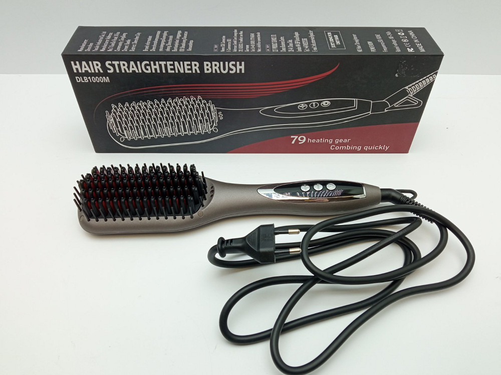 Керамічна щітка для випрямлення волосся ANTOBAG. Луцьк - фото 1