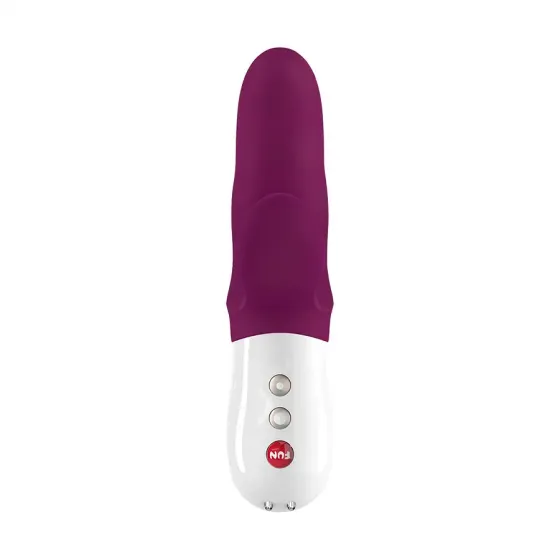 Вібратор-кролик Fun Factory MISS BI grape/white, 2 незалежні мотори, діаметр 4,2 см Львів