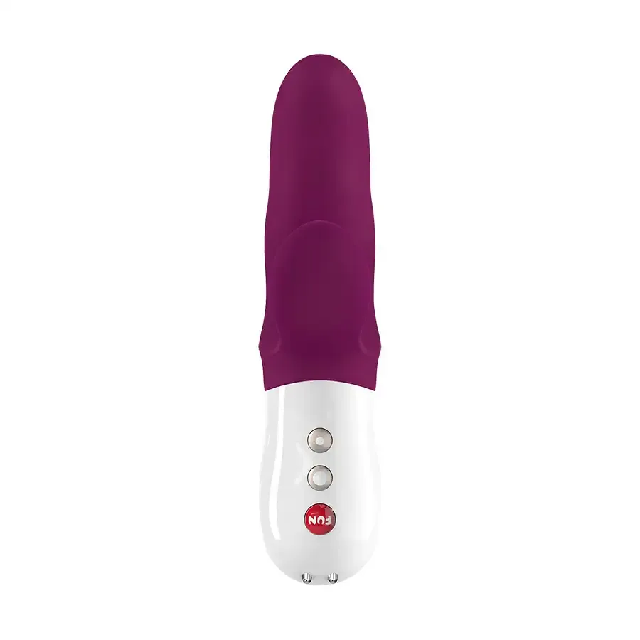 Вібратор-кролик Fun Factory MISS BI grape/white, 2 незалежні мотори, діаметр 4,2 см Львів - фото 3