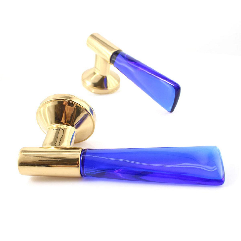 Ручка Mandelli 3001 Alea пол.латунь / син R вж Київ - фото 2