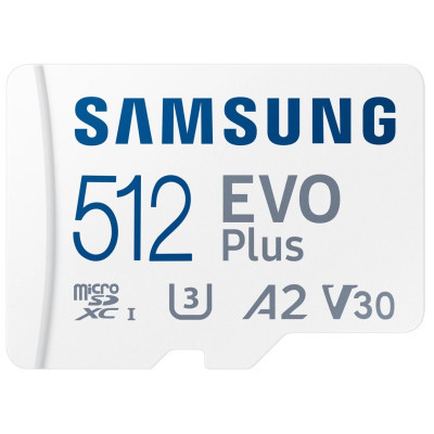 Карта памяти Samsung 512GB microSDXC calss 10 UHS-I V30 EVO (MB-MC512KA/EU) Винница - изображение 2