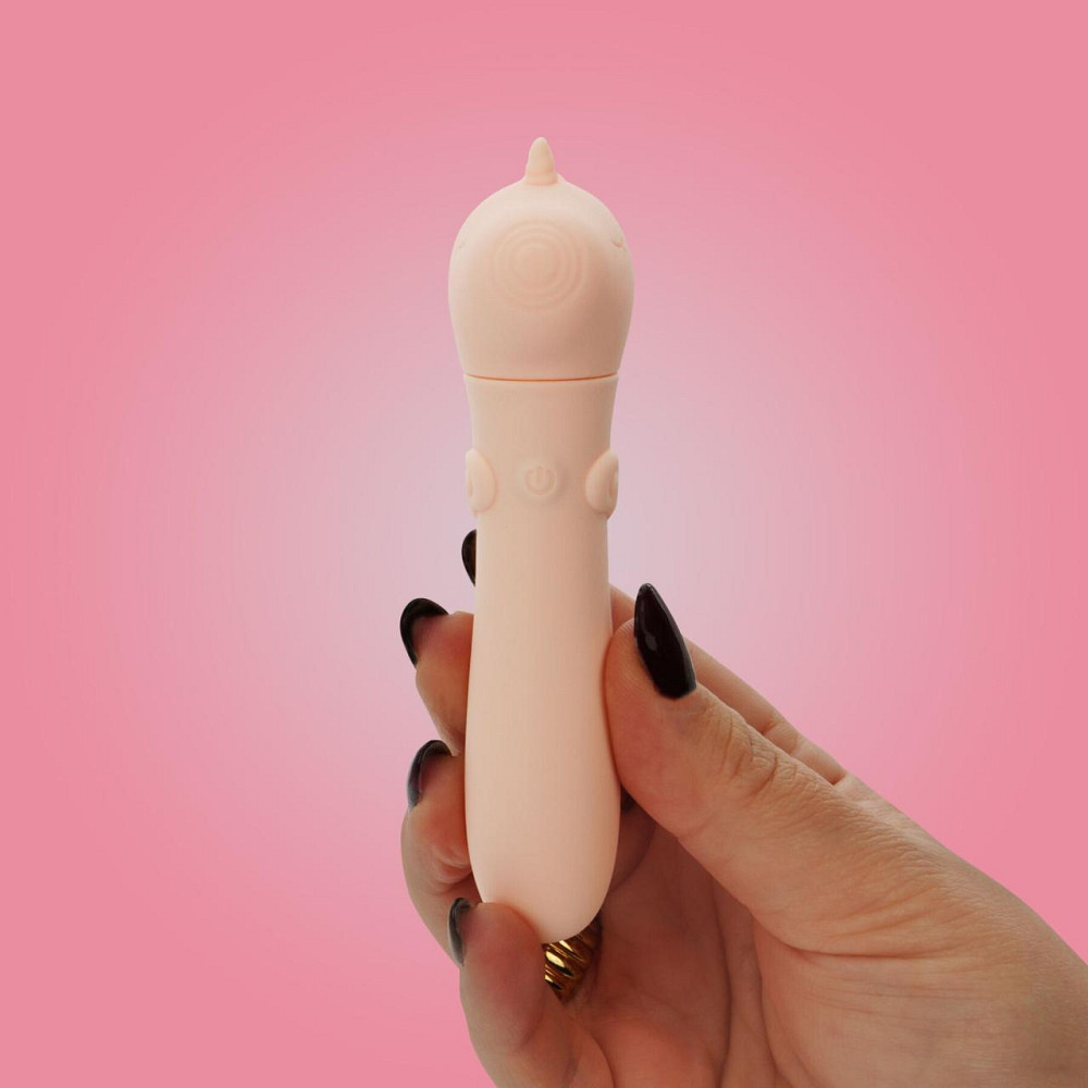 Вібратор-єдиноріжка Unihorn USB Bullet – Heart Throb, віброкуля, USB-зарядка, 10 режимів Sex Aura Київ - фото 7