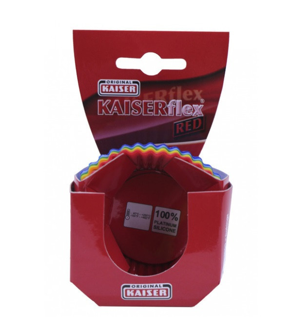Силиконовые формы для кексов Kaiser 6 штук 7 см разноцветный Киев - изображение 4