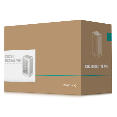 Корпус Deepcool CH270 Digital White (R-CH270-WHNDM0-G-1) Винница - изображение 7