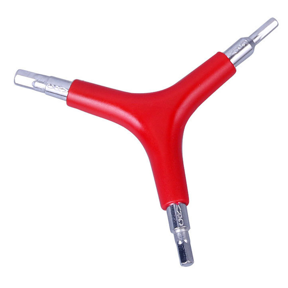 Шестигранник треугольный 4, 5, 6 мм для ремонта велосипедов Feel Fit Красный Бровары - изображение 1