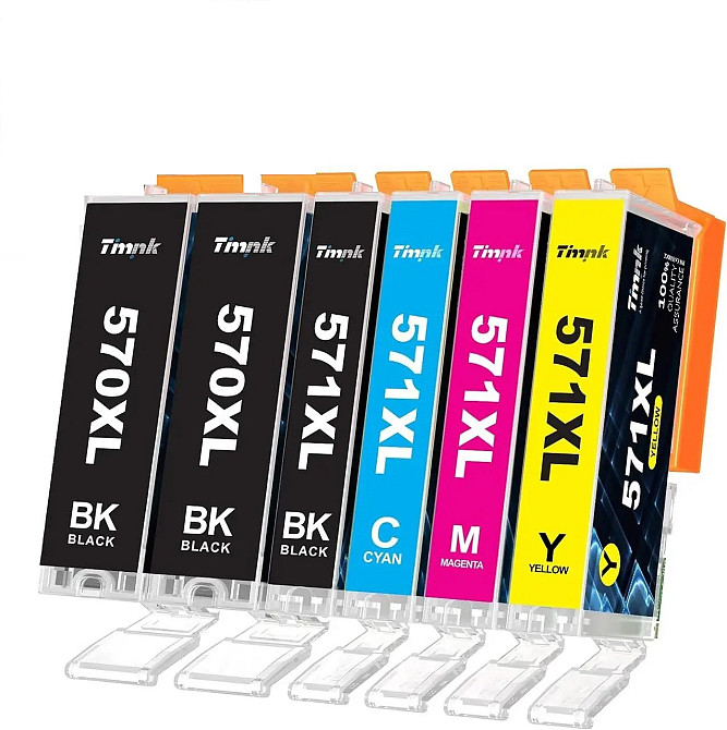 Картриджи с чернилами CMY Babby 6 Pack 570XL 571XL Днепр - изображение 1