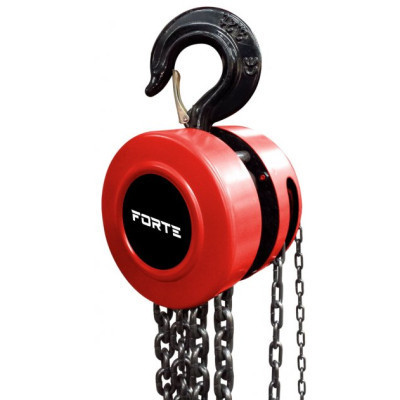 Лебедка Forte HCB-1T, ланцюгова 1т, 3 м (121866) Винница - изображение 1