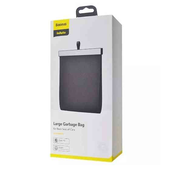 Автомобільний органайзер Baseus Large Garbage Bag for Back Seat of Cars Black Київ