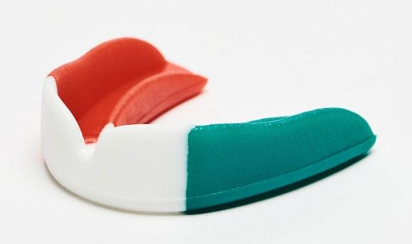 Капа боксерская Leone Titan Italy - защитная капа для зубов для бокса, MMA, кикбоксинга с итальянским дизайном Киев - изображение 2