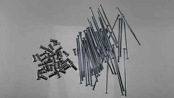 Спица колеса МТ, УРАЛ, К-750 (короткая) (L-12 см, D-4,5mm) (компл, 36шт) Мукачево