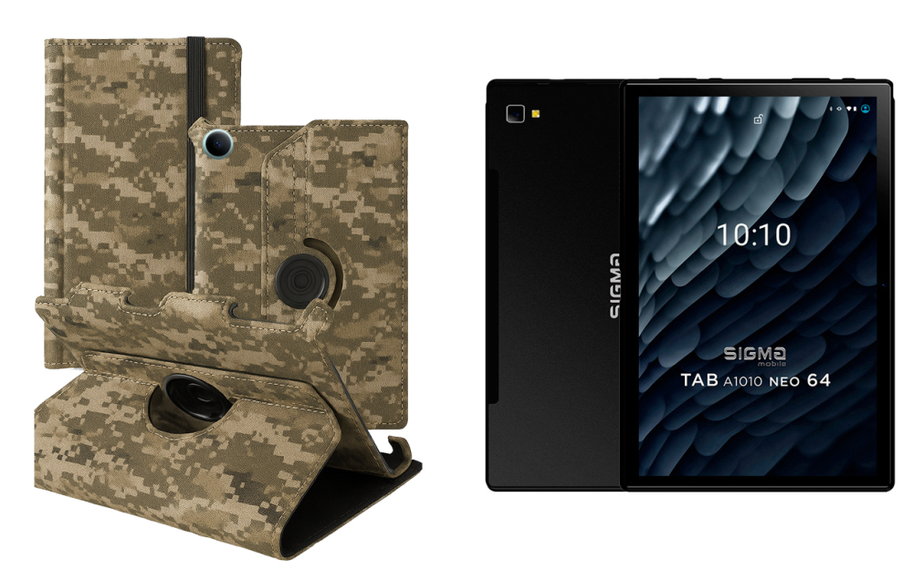 Чехол Spinner360 для планшета Sigma mobile TAB A1025, A1025 X-treme 2, цвет Xaki Киев - изображение 1