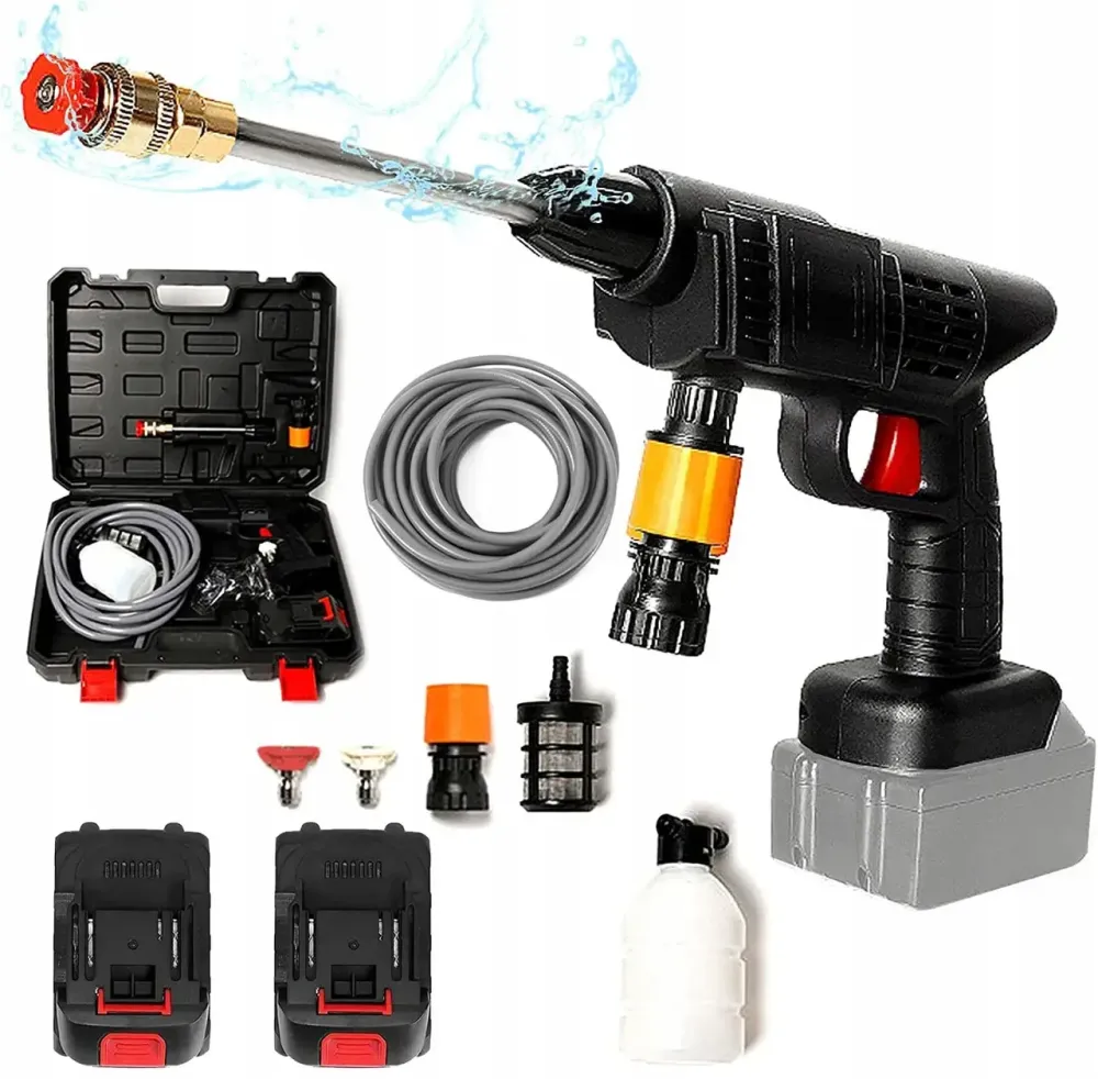 Мощная и компактная мойка для авто I Беспроводная автомойка пистолет-распылитель высокого давления Одесса - изображение 1