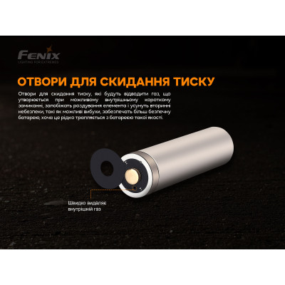 Акумулятор Fenix 18650 3000 mAh (ARB-L18-3000P) Вінниця - фото 10
