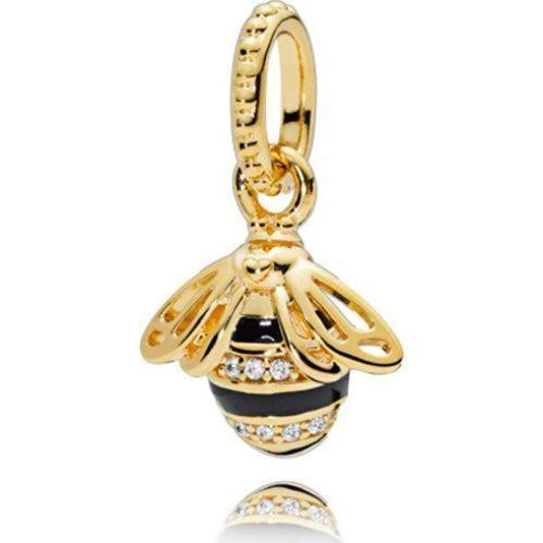 Срібна підвіска-намистина Пандора  в позолоті MasterSem Київ - фото 1