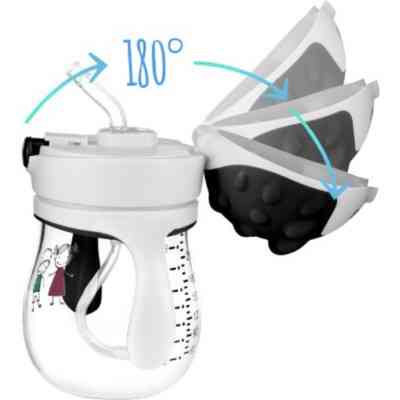 Поильник-непроливайка Akuku серый (A0034) Винница