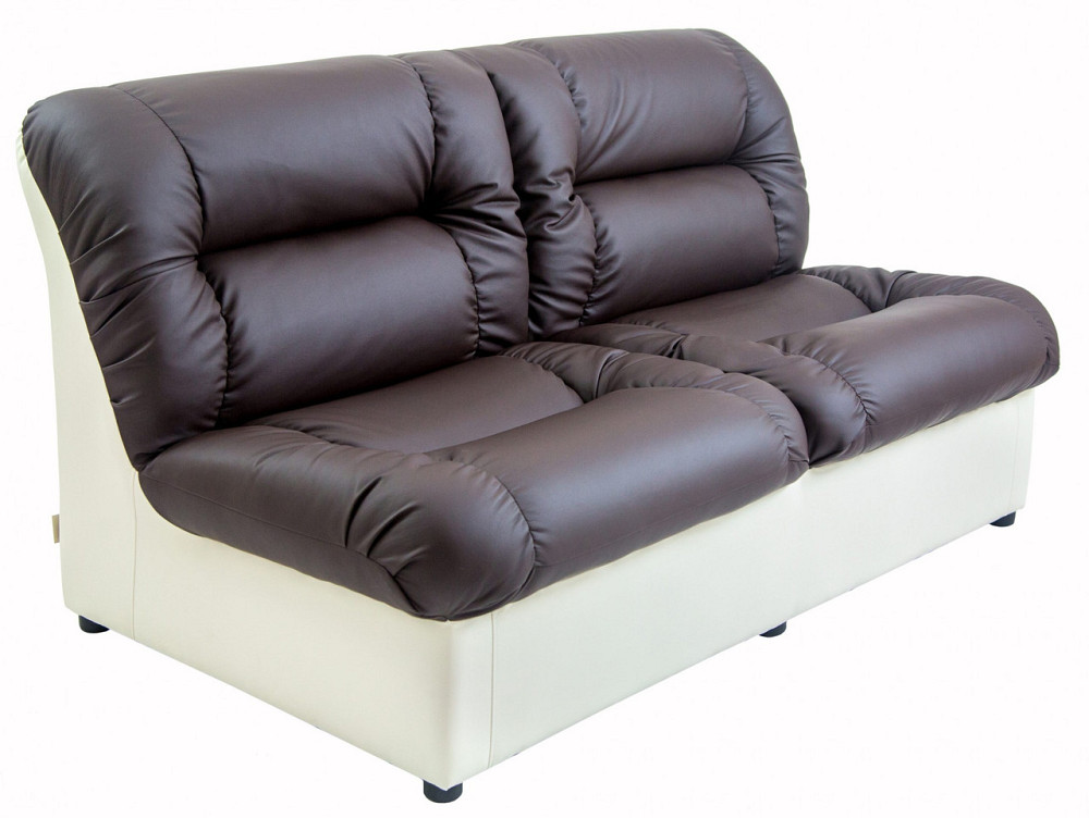 Диван Flay Vizit двойка 870х1650х850 Бело-коричневый Киев - изображение 1