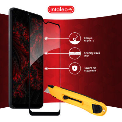 Скло захисне Intaleo Full Glue Xiaomi Redmi A2+ Black (1283126564604) Вінниця - фото 5