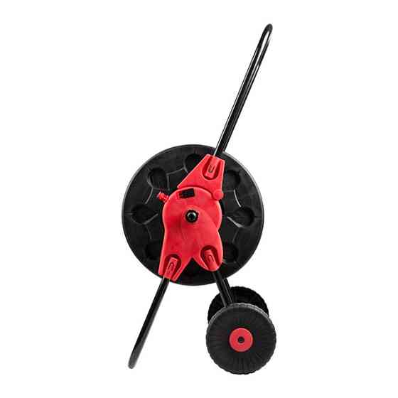 Котушка на колесах, для шланга 1/2" до 60 м, матеріали: PP, ABS, сталь INTERTOOL GE-3001 Київ