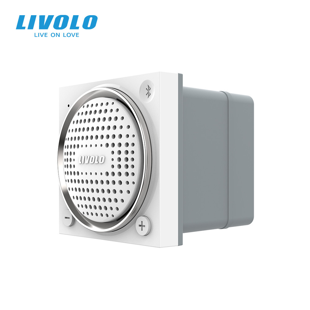 LIVOLO Механізм Bluetooth колонка Livolo білий (VL-FCF-2WP) Коломыя - изображение 7