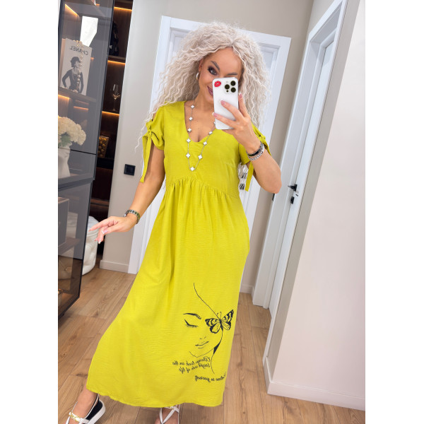 Жіноча жлина  сукня вільного крою з принтом. 46-60р. Київ - фото 5