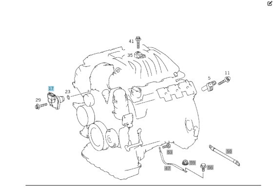 Mercedes-Benz  A0031538328 Датчик положення розподільного валу M112 M113 Одеса