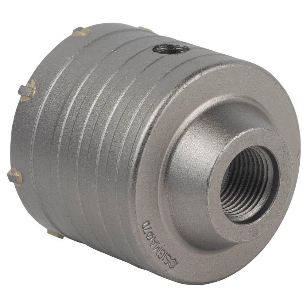 Коронка для бетону Ø70×70мм 8 зубців (тубус) SIGMA (1513091) Київ - фото 4