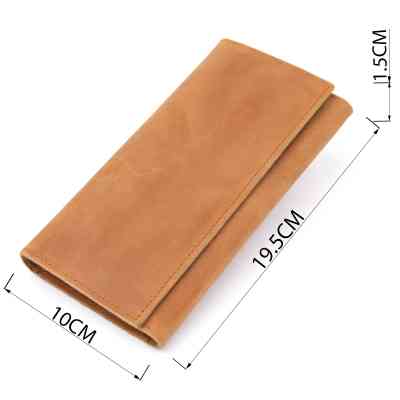 Портмоне Vintage У ретро стилі та матовій шкірі Руде (14295) Вінниця