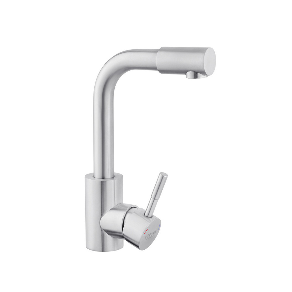 Змішувач для раковини Kroner KRP Edelstahl Klassisch - ESG012 сатин Київ - фото 4