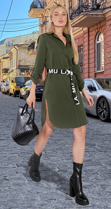 Платье рубашка (42) Киев - изображение 3