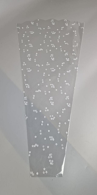 Упаковка конус под цветы h70/10низ/35верх(100шт) узор 190 (3) РОМАШКА (100 шт) Харьков - изображение 1