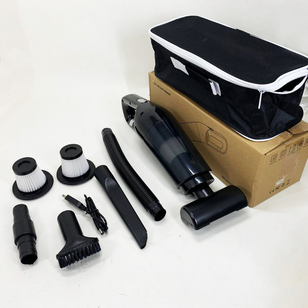 Автомобільний пилосос LT-113 потужність 120 Вт акумуляторний 30 хвилин роботи WZ-86 Львів - фото 2