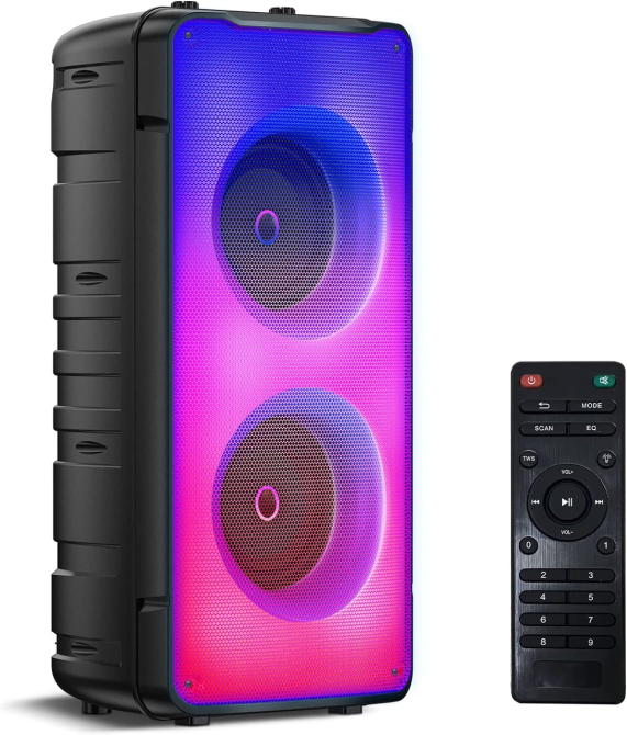 Bluetooth-колонка TAMPROAD A67 80 Вт, 60 Вт RMS, TWS, FM-радіо, RGB-підсвітка, акумулятор 10000 мА·год Київ - фото 10