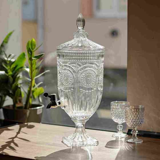 Лимонадниця Sunflower 5л із краном HP-19-291 глечик диспенсер для води і напоїв прозорий Коломия