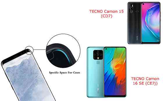 Захисне скло HyperGlass Pro для TECNO Camon 15 (CD7), 16 SE (CE7j) – максимальна чутливість та захист Київ
