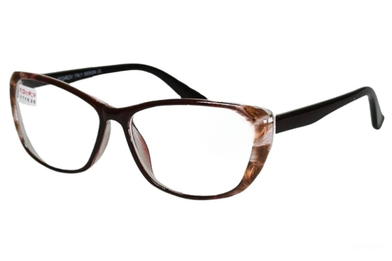 Окуляри для зору жіночі скло +6.0 Луцьк