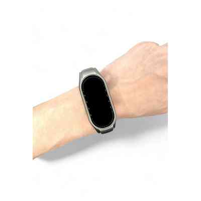 Ремінець до фітнес браслета BeCover Metal для Xiaomi Mi Smart Band 9 Silver (711979) Вінниця