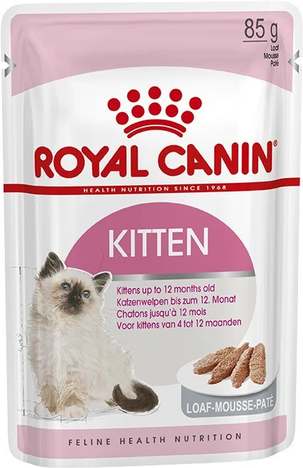 Royal Canin Kitten Loaf (Роял Канін Кіттен паштет) вологий корм для кошенят до 12 місяців 0.085 кг. х 12 шт. Запоріжжя - фото 1