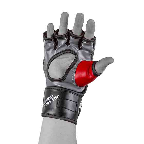 Рукавиці для MMA PowerPlay 3093 Чорні S Луцк