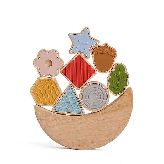 Балансирующие деревянные игрушки Монтессори, деревянные игрушки-конструктор для детей на 9 элементов Каменец-Подольский