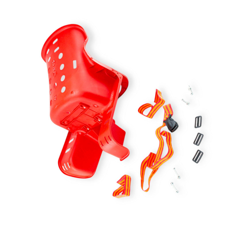 Велоседло на багажник (с ремешками) детское Мукачево - изображение 1