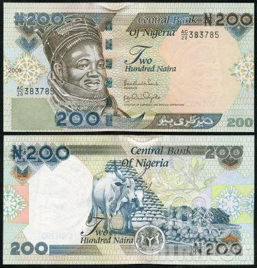 Nigeria Нигерия - 200 Naira 2007 UNC Полтава - изображение 1