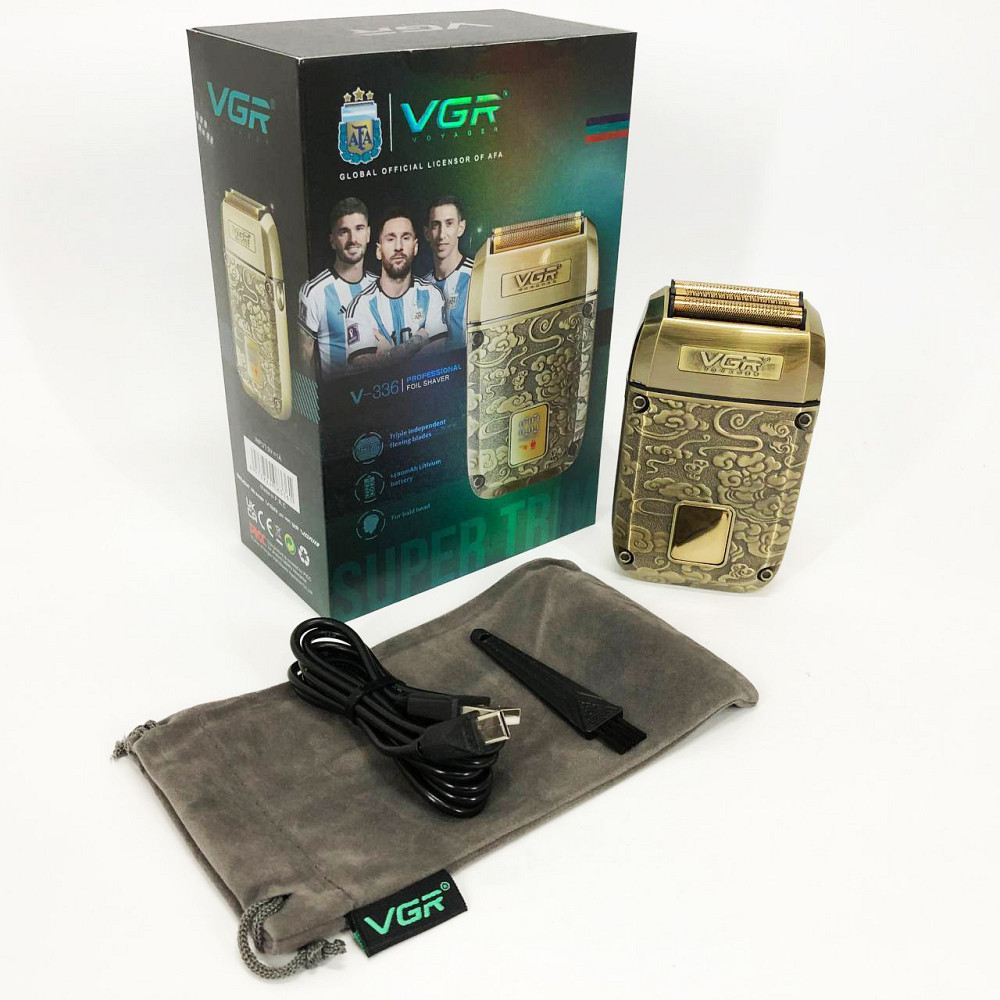 Компактная электробритва мужская VGR, Профессиональная электробритва бритва для бороды JK-53 Львов - изображение 5