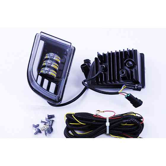 Фара діодна протитуманна Chevrolet Lacetti 45W+DRL (к-т 2шт) Протитуманки фари діодні Харків