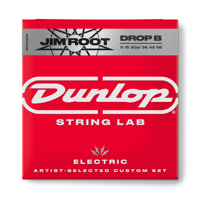 Струни для гітари Jim Dunlop Jim Root String Lab Series Guitar Strings 11-56 | Drop B (JRN1156DB) Вінниця - фото 1